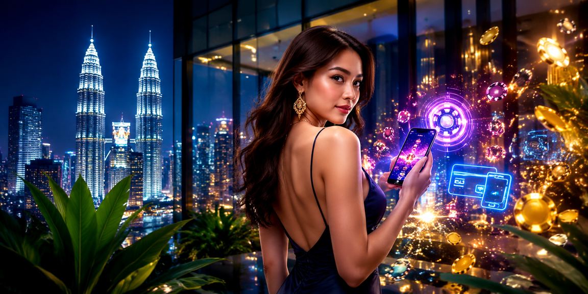 Pemain Kuala Lumpur sedang mengakses platform pertaruhan dalam talian dengan telefon pintar